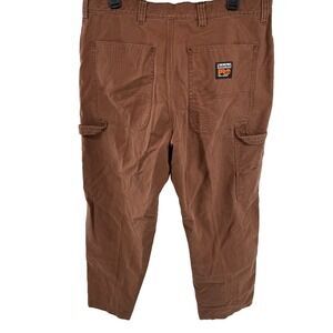 Timberland Pro Series Brown Workwear Utility Carpenter Jeans Pants Mens 36x 30